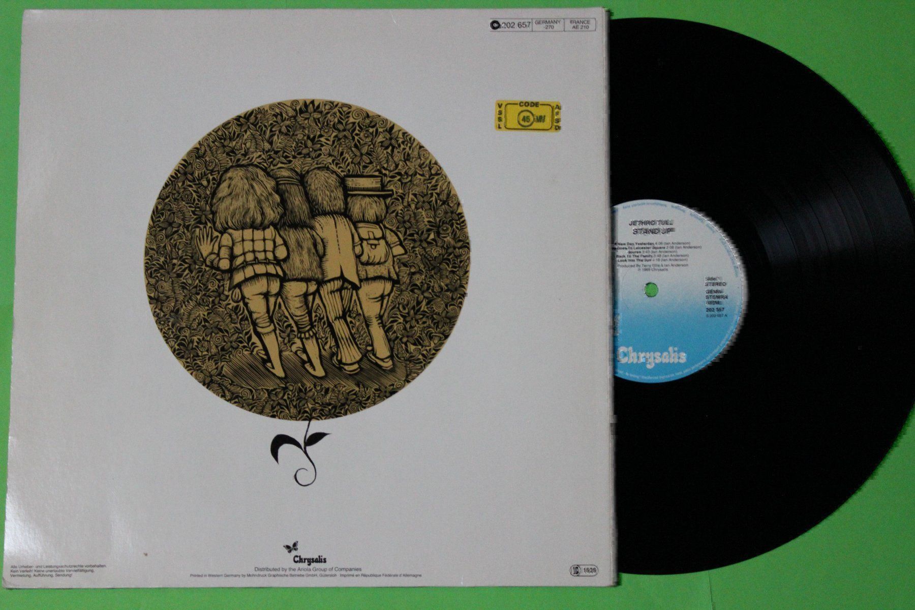 Schallplatten: Jethro Tull - Stand up 1969 LP Vinyl – Gebraucht aus Tübach von JamesStone 1
