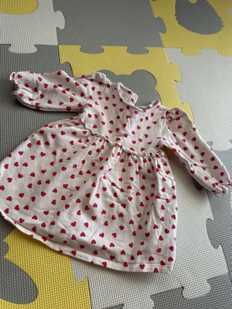 Sweet Heart Dress 6-9 Months - Perfect for Valentine's Day!