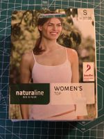 Naturaline Top Damen Bio-Baumwolle weiss Grösse S neu
