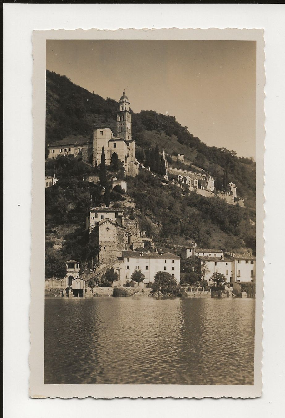 Cartoline postali: AK ca.1945 Morcote , Tessin – Usato da Greifensee venduto da 315WDO