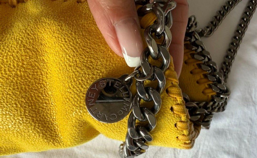 Stella McCartney Borse da donna: Stella McCartney Falabella Mini Bag gialla – Usato da Bedano venduto da Lauraniki2422 5