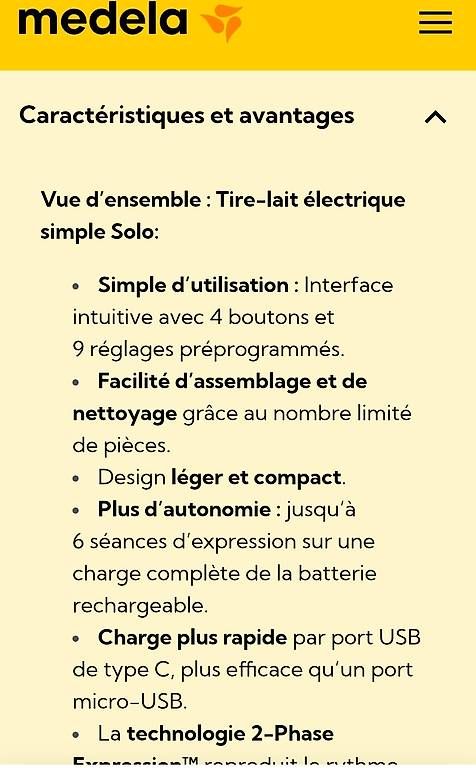 Medela Accessoires pour allaitement: Tire-lait électrique NEUF – Neuf avec emballage d'origine à Léchelles par SoniaMac 2