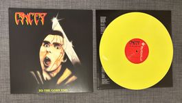 CANCER - To The Gory End CULT UK Death Metal LP