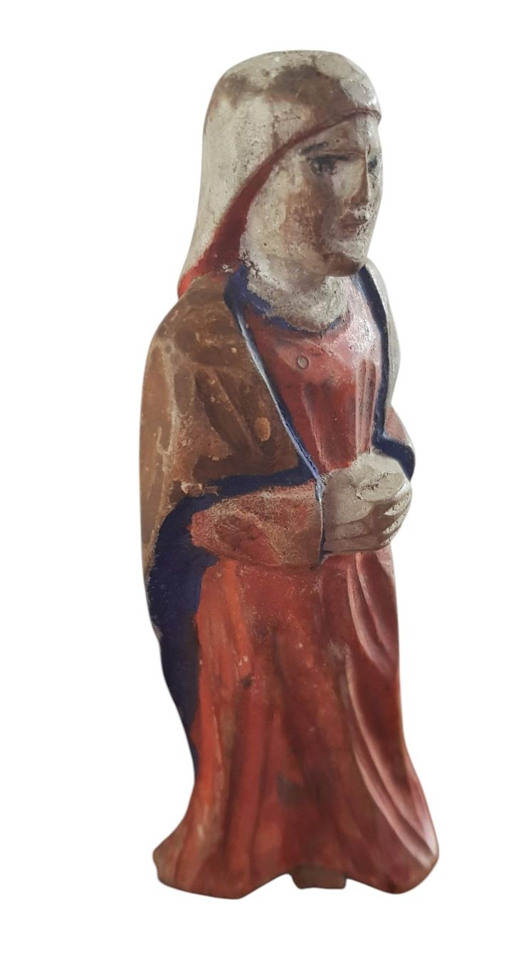 Figuren: Holzfigur Madonna antik 18. Jh. – Gebraucht aus Mörschwil von antiksalon21 1