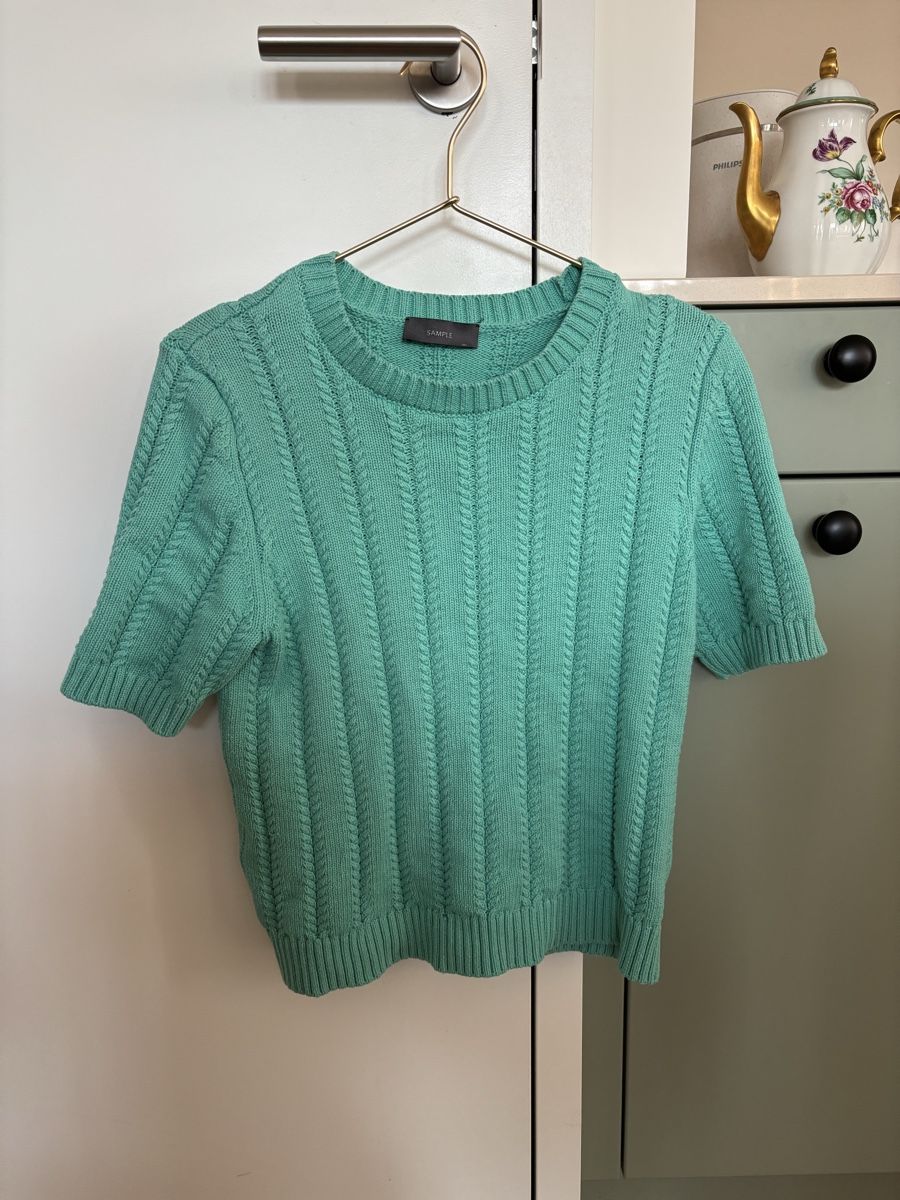 Manor Tops: Manor Stricktop türkis Gr. S – Gebraucht aus Möhlin von vil_g6sg