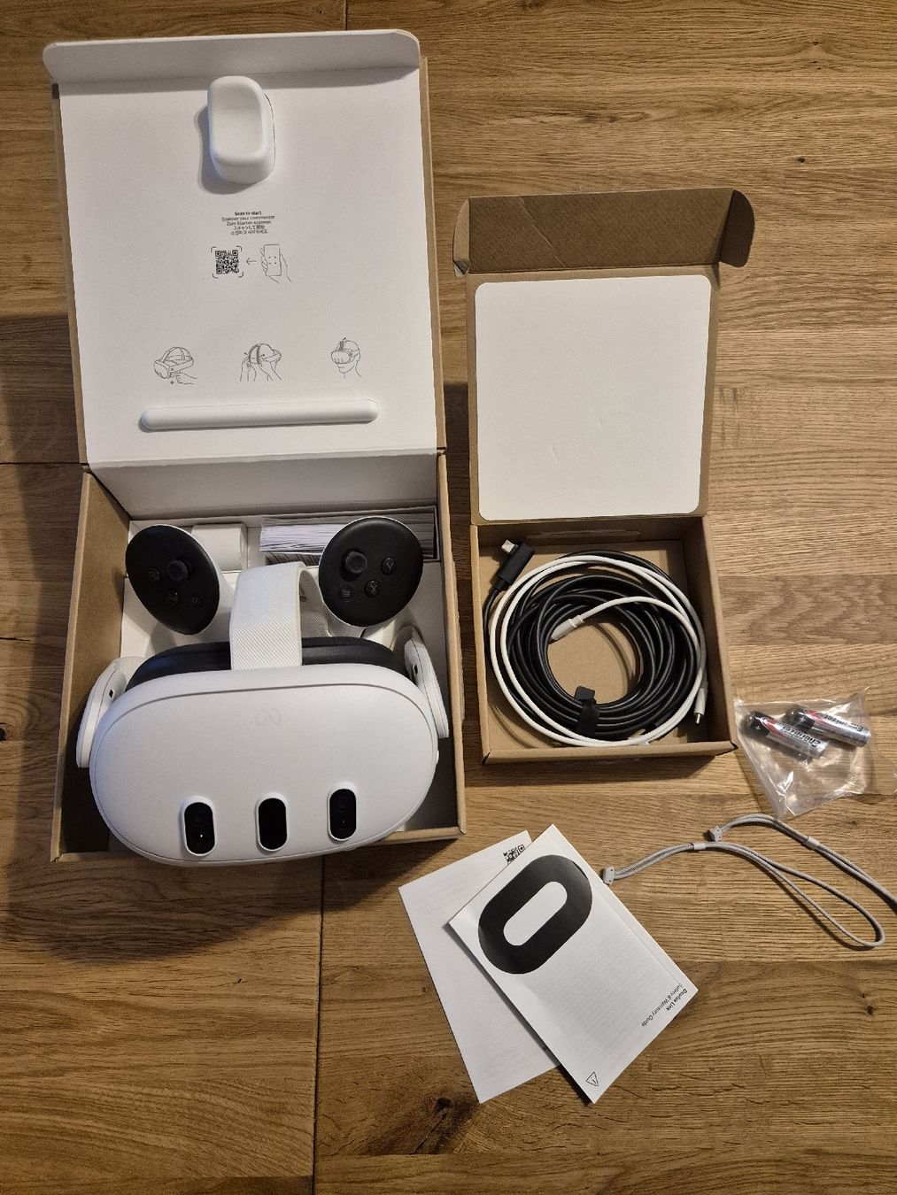 Meta Quest 3 128GB + 5m Link Kabel (Gebraucht) (Gebraucht) in Oberkirch ...