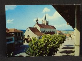 Romont et la Collégiale / Romont mit Stiftskirche