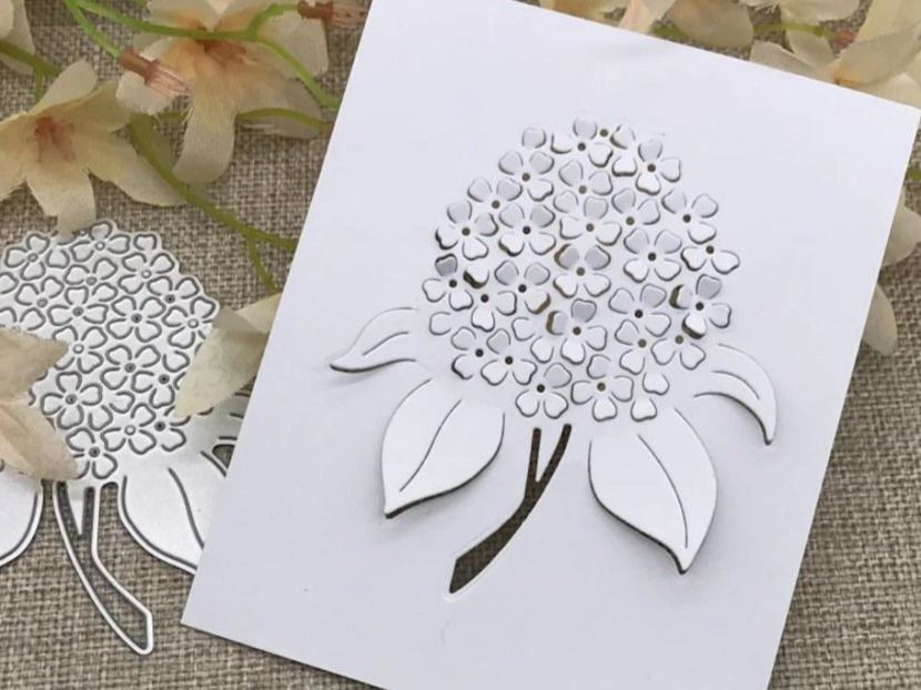 Schablonen: Stanzschablone Nr.903, Blume (Sizzix geeignet) – Neu und originalverpackt aus Gretzenbach von Fliegepilz56