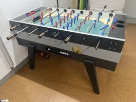 Garlando Deluxe Tischfussball Töggelikasten mit Münzeinwurf