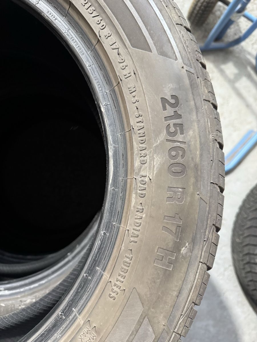 Pneumatici & Ruote complete: 215/60/17 96 H m+s Continental winter – Usato da Dietikon venduto da Arin25 2