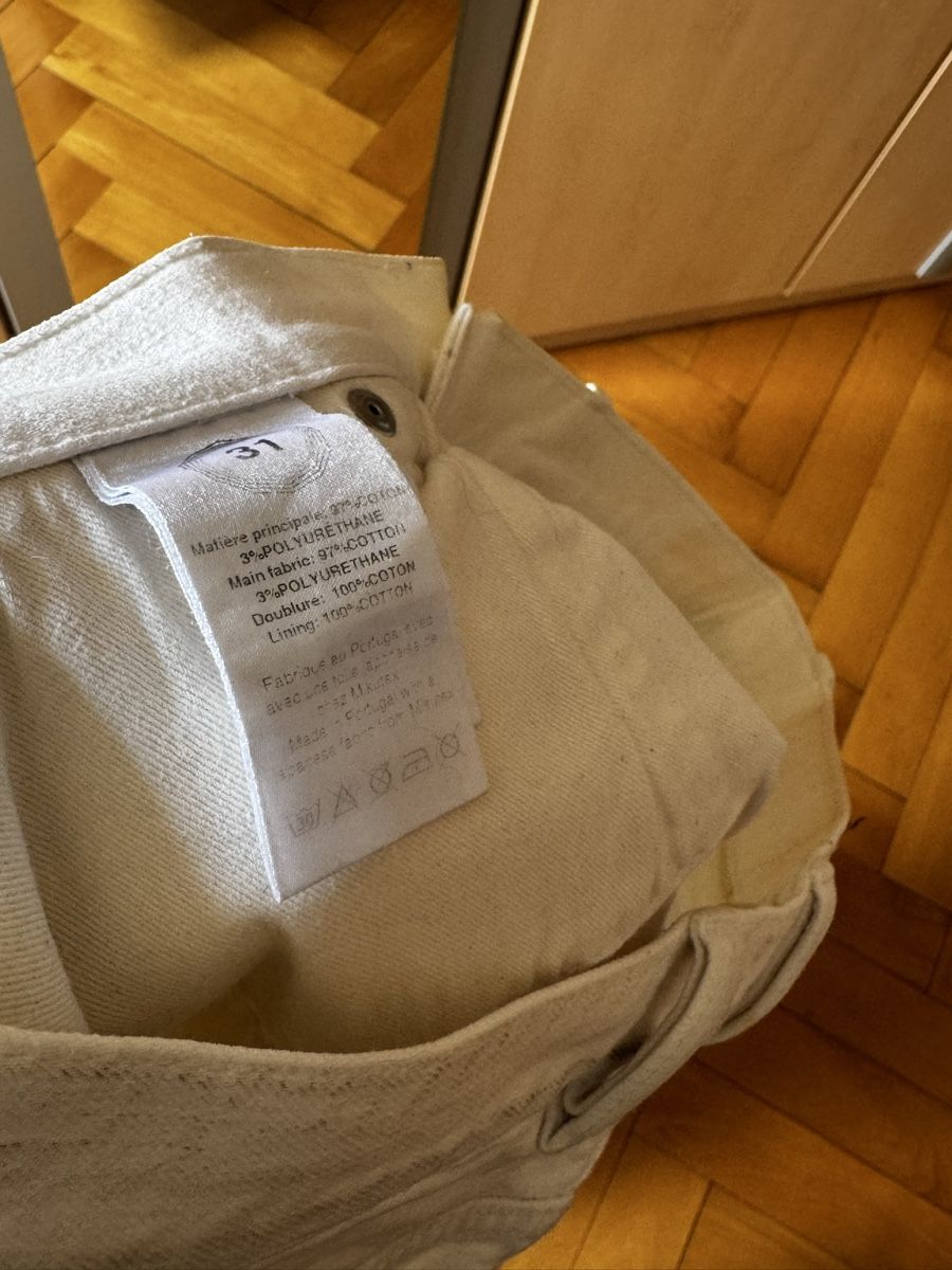 Jeans: Jeans blanc, Bonnegueule, taille 31 – Usato da Neuchâtel venduto da switzer_scent 8