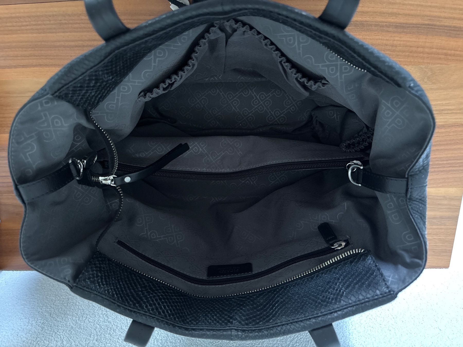 Picard Borse da donna: Picard Shopper schwarz, neuwertig – Usato da Tafers venduto da nad_2g7s 7