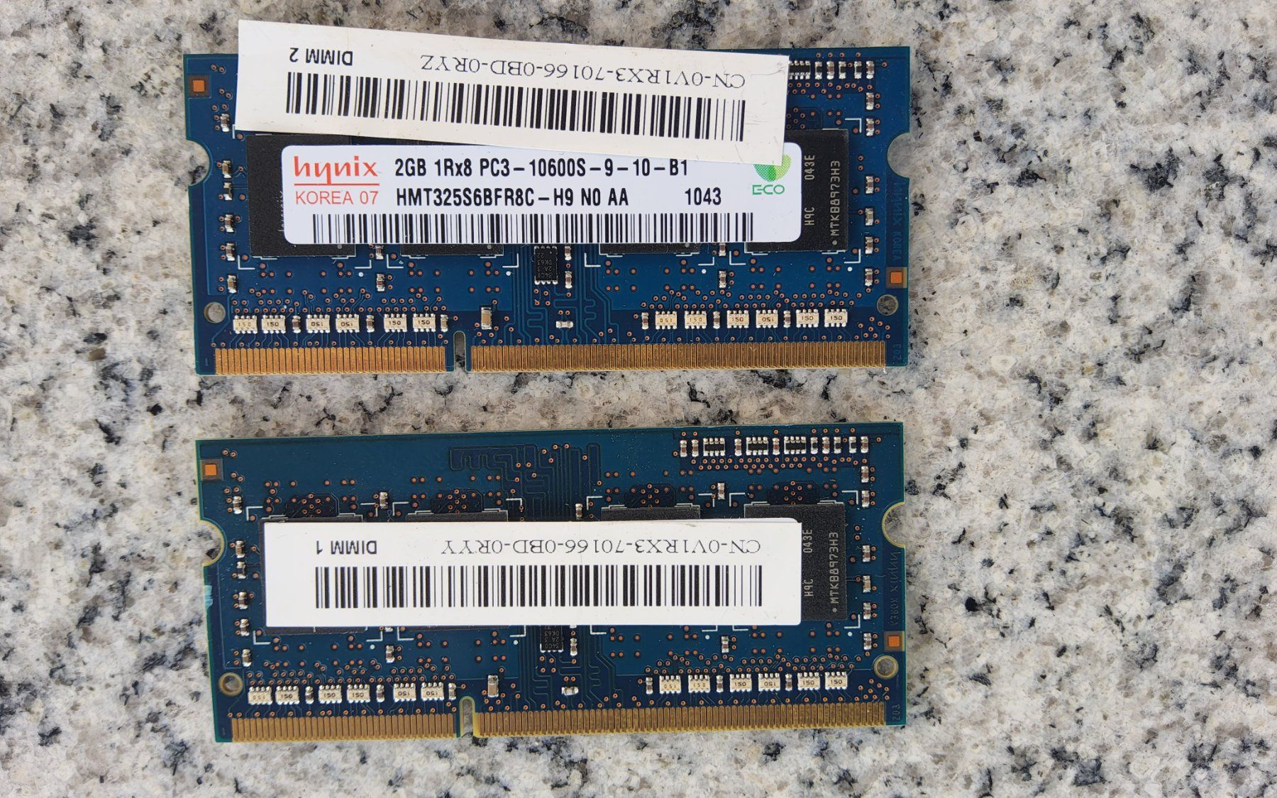 Dell Memoria / RAM: Dell memory card 2gb. 2 Stück – Usato da Suhr venduto da SuhrHase
