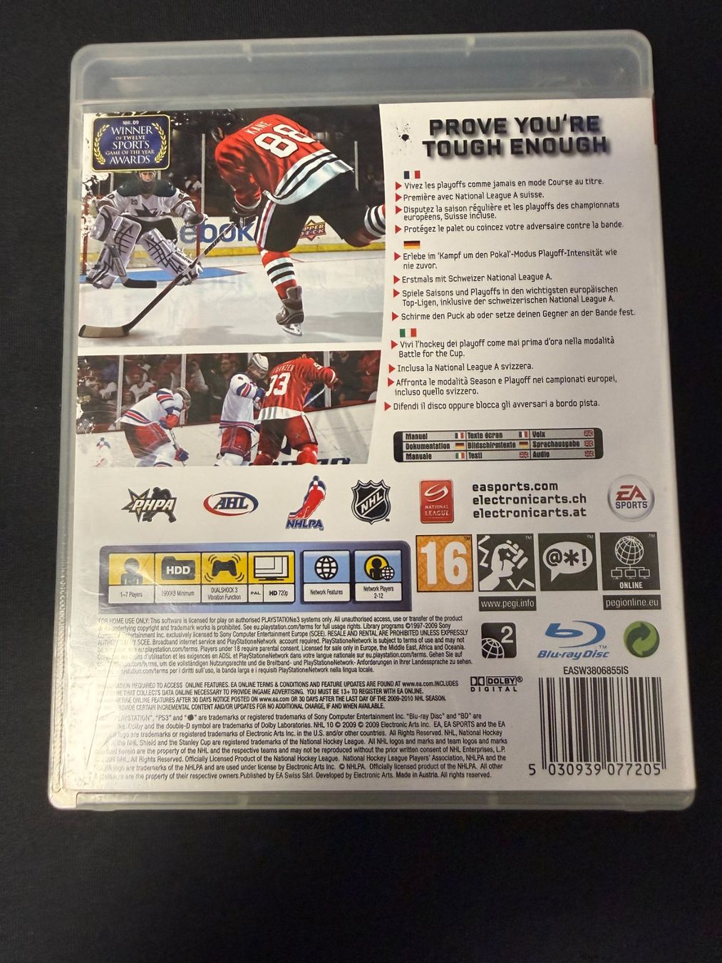 Sony Giochi: NHL 10 - PS3 – Usato da Pont-de-la-Morge venduto da Darfal 2