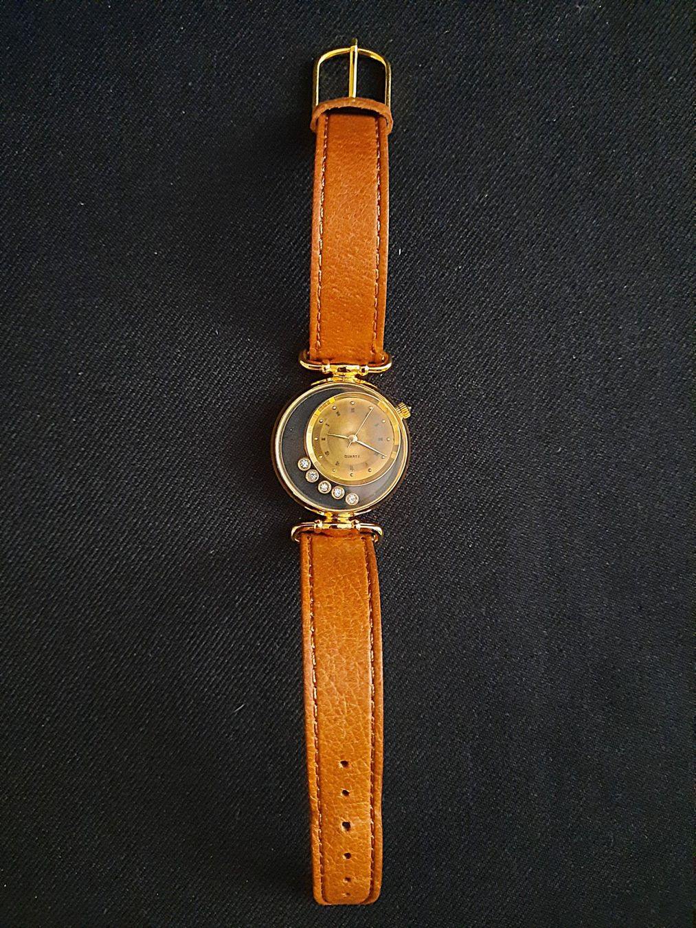 Armbänder & -reifen: QUARTZ Damen Lederarmband Uhr – Gebraucht aus Beinwil am See von Restwert_Beinwil 2