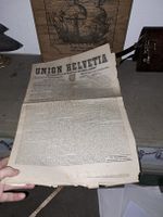 Union Helvetia Zeitung von 1918 -24.jan. Historisches Dokume