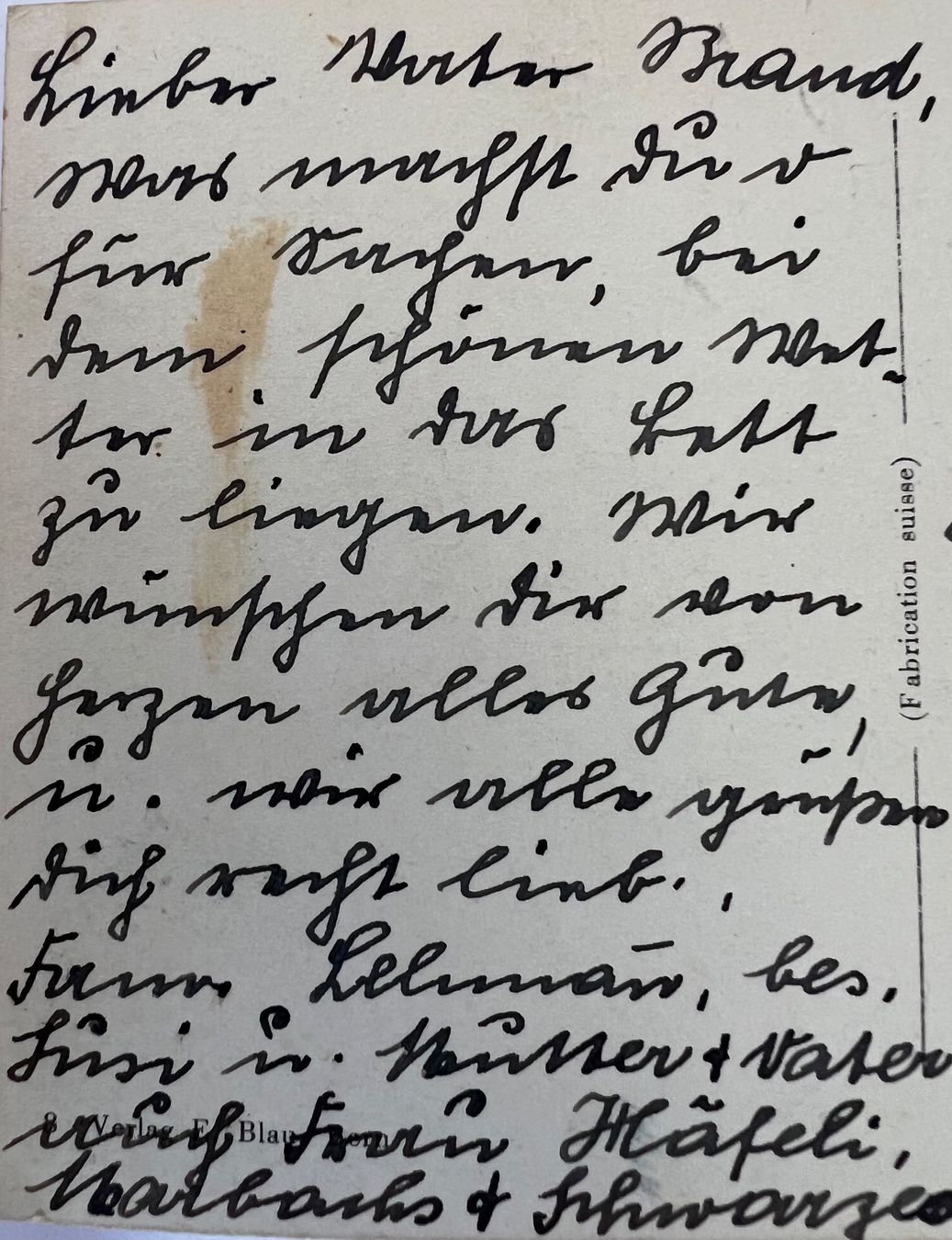 Ansichtskarten: Ansichtskarte Deisswil bei Stettlen 1943 mit Papierfabrik – Gebraucht aus Oberhofen Thun'see von SwissTreasure 8