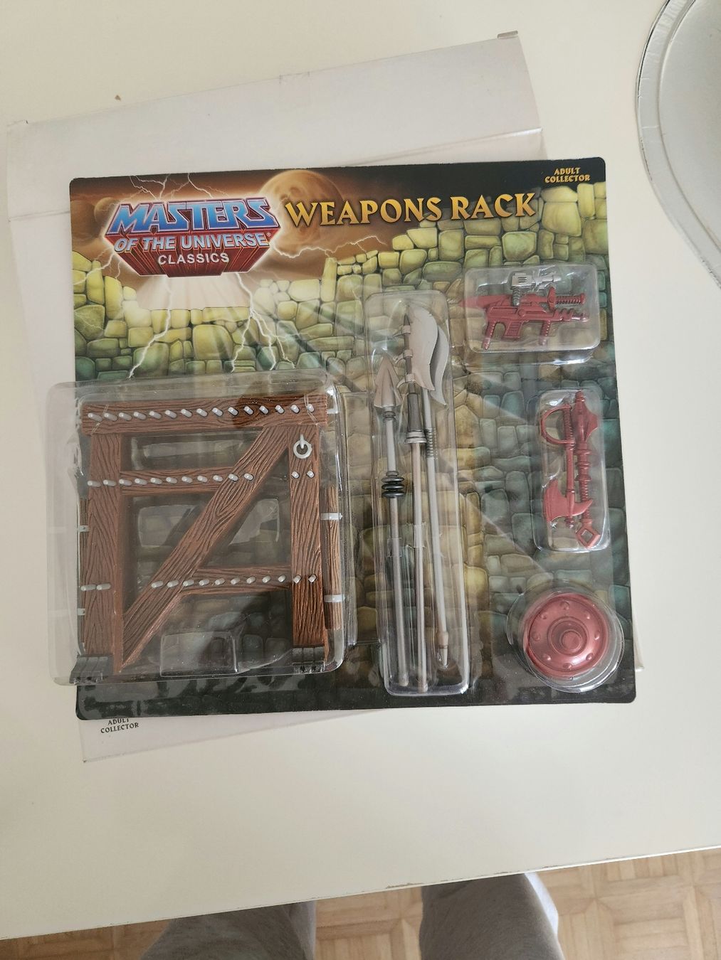 Masters of the Universe Figuren: MOTU Classics 5 Weapons  Packs (OVP) – Neu und originalverpackt aus Bischofszell von LOCOS 3