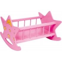 Giocattoli: Puppenwiege Stern pink – Nuovo e nell'imballaggio originale da Basel venduto da Seifehuesli 1