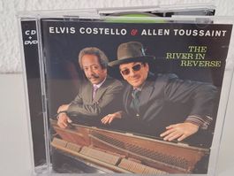 CD+DVD Elvis Costello & Allen Toussaint: The River /Blues😎
