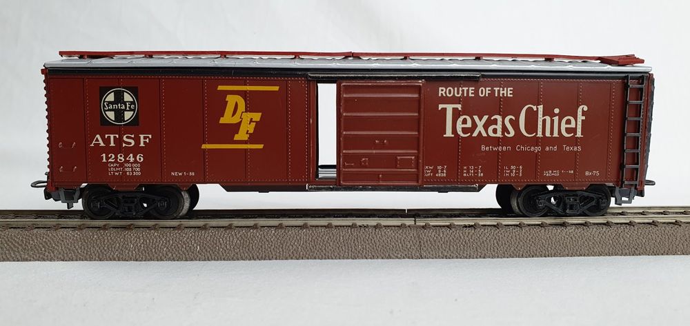 Märklin 4572 AT&SF BoxCar "Texas Chief" , Tinplate 1961-1968 (Gebraucht ...