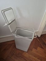Poubelle HÅLLBAR avec couvercle – Gris clair, 35 L
