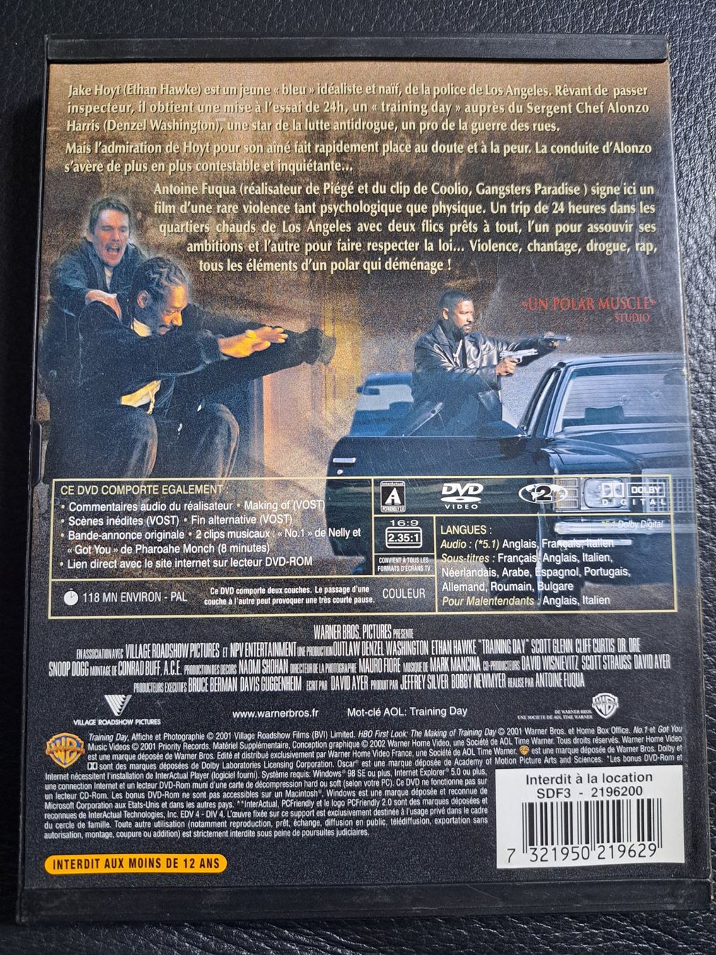 Tutti i DVDs: DVD training day – Usato da Marly venduto da mic_7k82 1