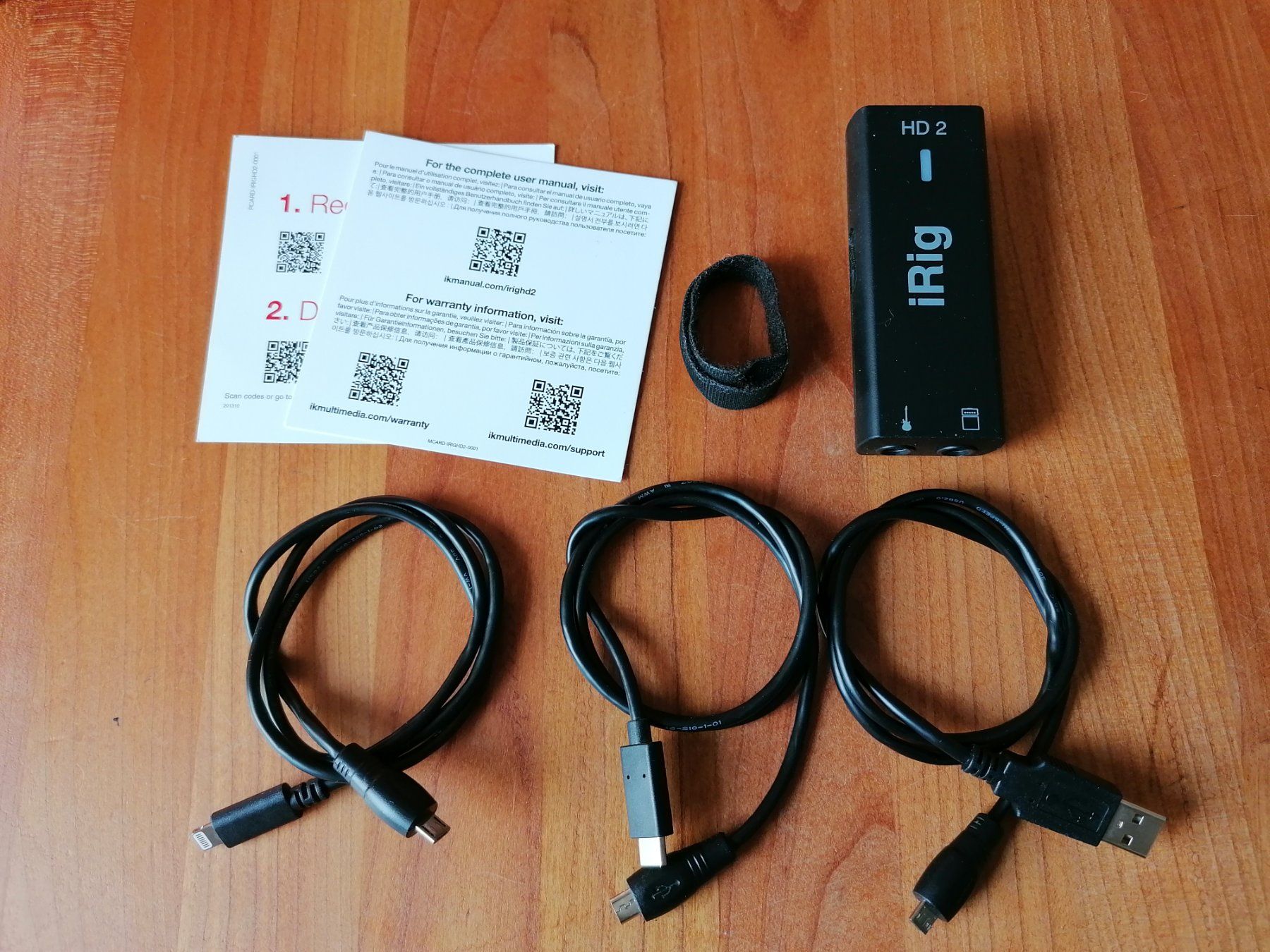 Registratori: IK Multimedia iRig HD 2 Gitarreninterface Digital – Usato da Basel venduto da Fiona-Lea 1