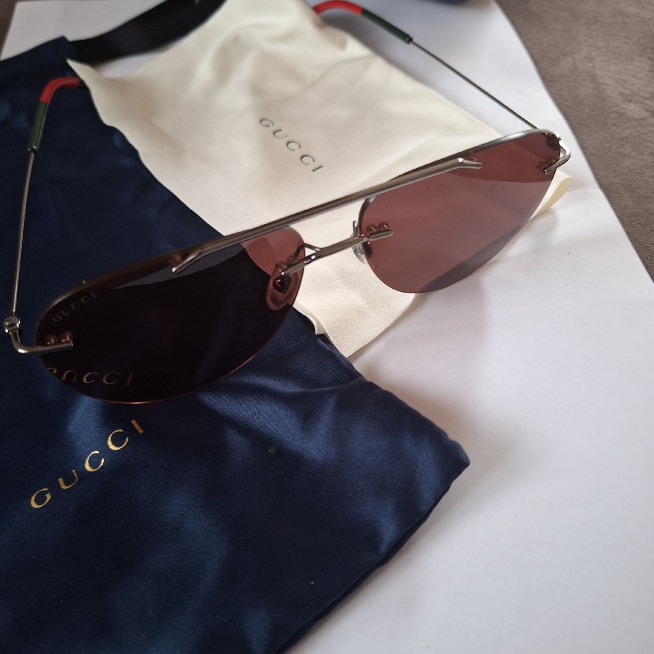 Gucci Occhiali & Lenti: Gucci Sonnenbrille – Nuovo (secondo la descrizione) da Burgdorf venduto da Max681 5