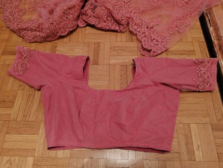 Indian SARI SAREE Kleid Hochzeit Matrimonio India Original