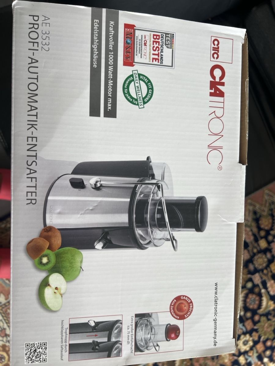 Elettrodomestici da cucina: AE 3532 Entsafter neu – Nuovo (secondo la descrizione) da rebstein venduto da chiobe 2