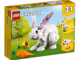 Lego Creator 3 in 1 31133 Hase Rüebli Robbe Kakadu