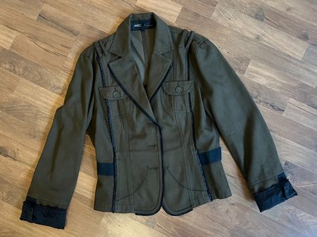 Marc Cain Damenblazer grün Gr. 38