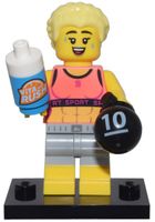 Lego Serie 25 Fitness (col25-7) komplett