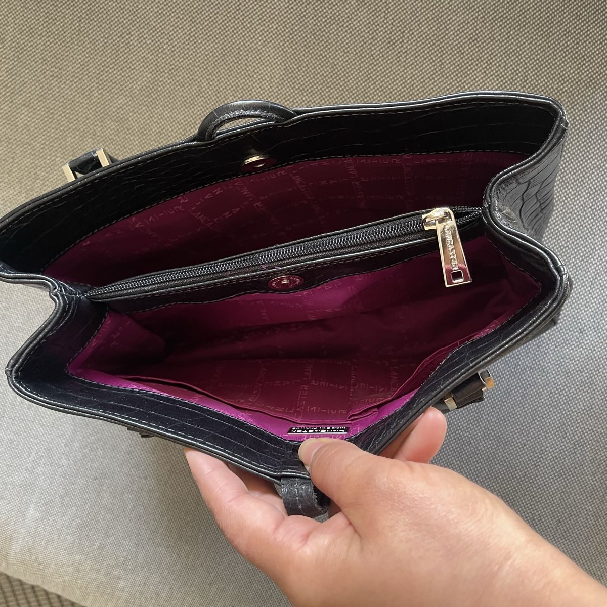 Lancaster Taschen für Damen: Lancaster Paris Schwarze Handtasche – Neu (gemäss Beschreibung) aus Bern von dek_7bjd 6