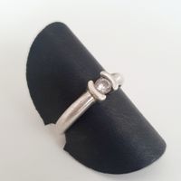 Silberring 925 mit Zirkonia Grösse 17.1mm