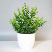 Magnifique Petite Plante Artificielle en Pot – Style Bonsaï