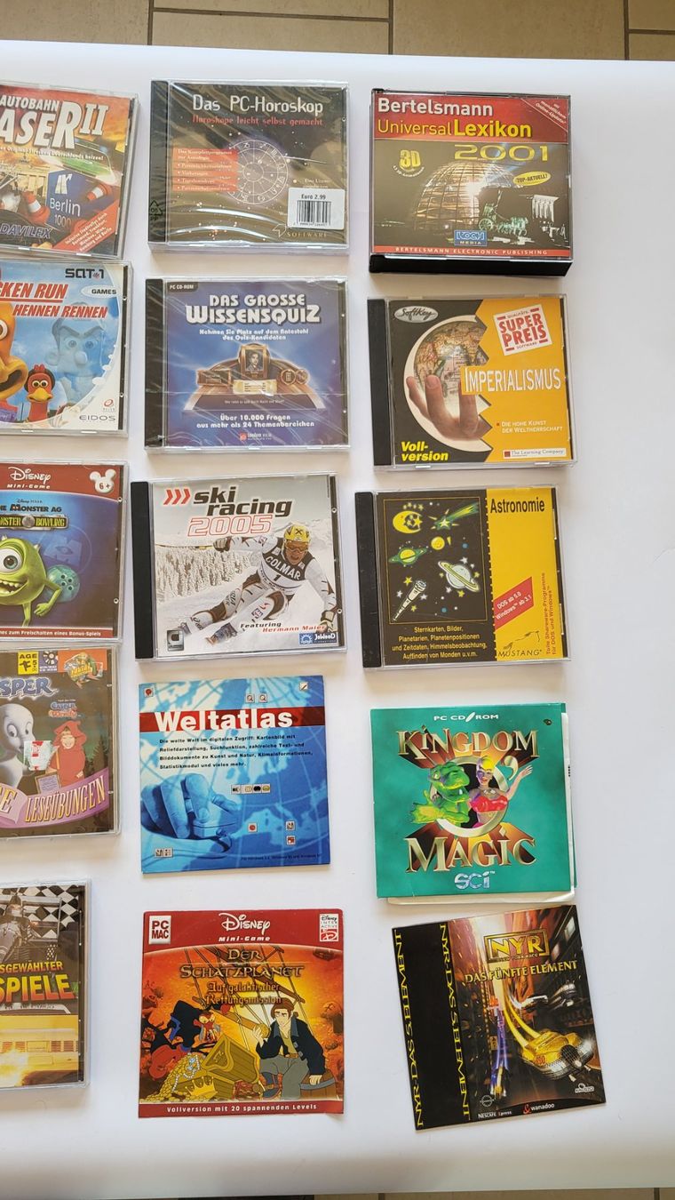 Intel PC: Diverse ältere Game CD's – Usato da Rosshäusern venduto da West66 2