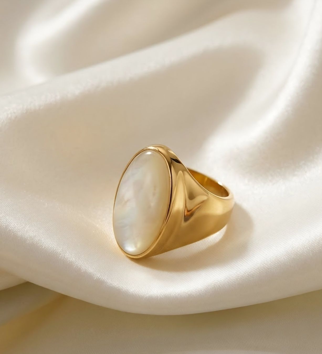 Bagues: Designer Bronz Ring mit Perlmutt - Neu – Neuf avec emballage d'origine à Uetikon am See par Springdream