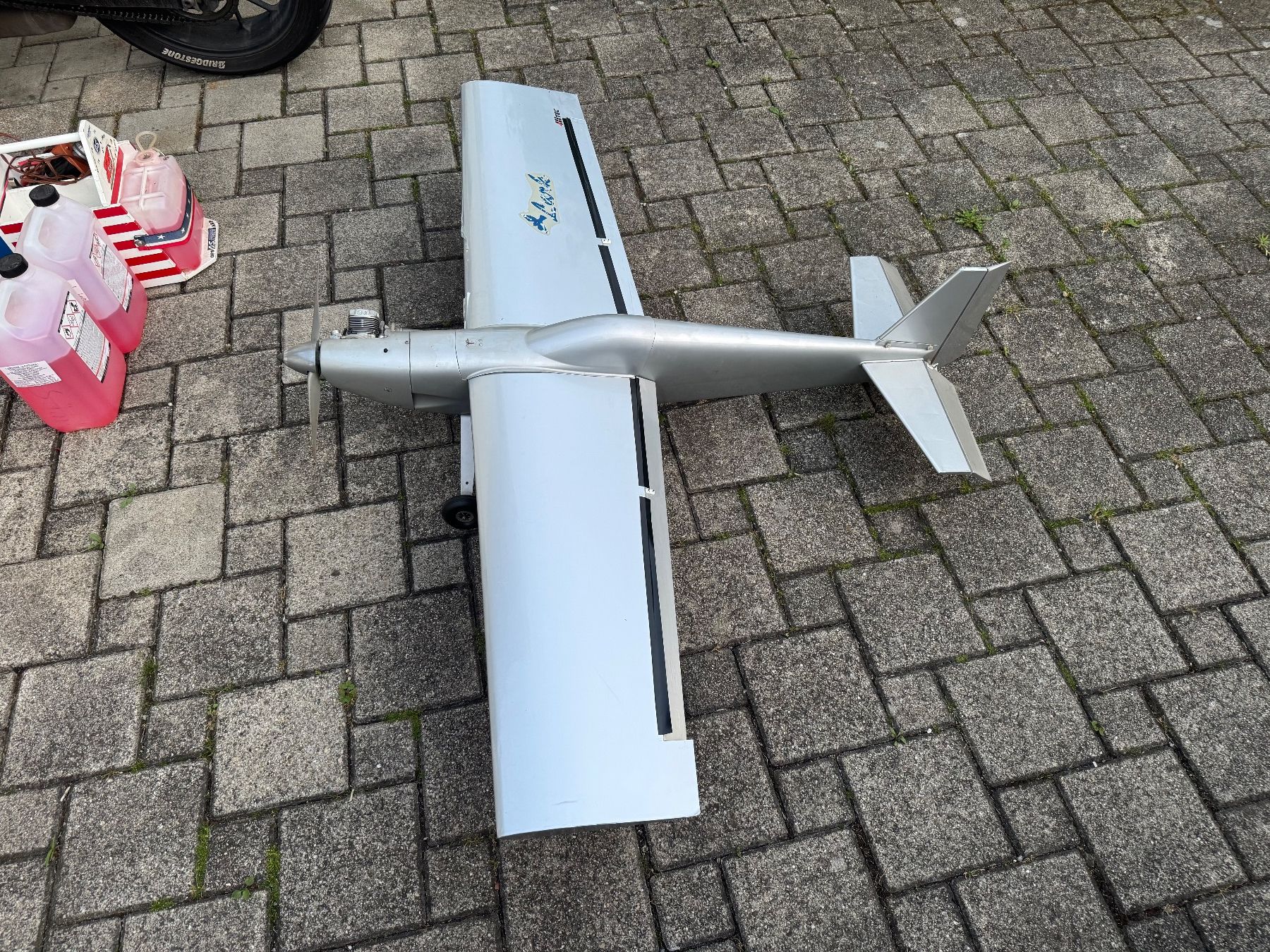 RC Modellbau: RC Benzin Modellflugzeug – Gebraucht aus Algetshausen von sam_8dsr