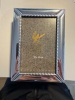 ERNO Schmuckschatulle/Bilderrahmen Silberfarben 10x15 cm Neu