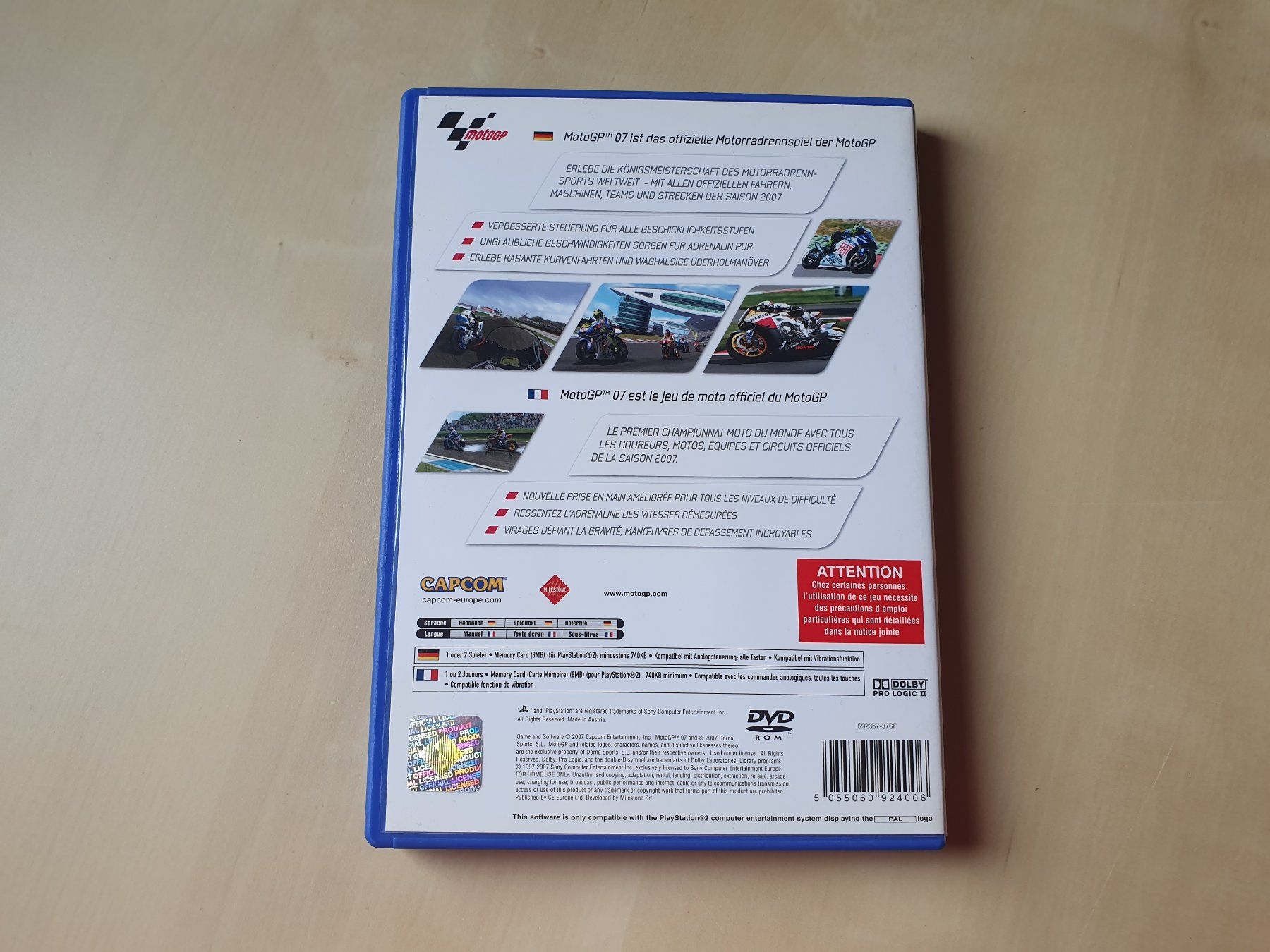 Sony Giochi: MotoGP 07 – Usato da Stansstad venduto da collectorsshop 1