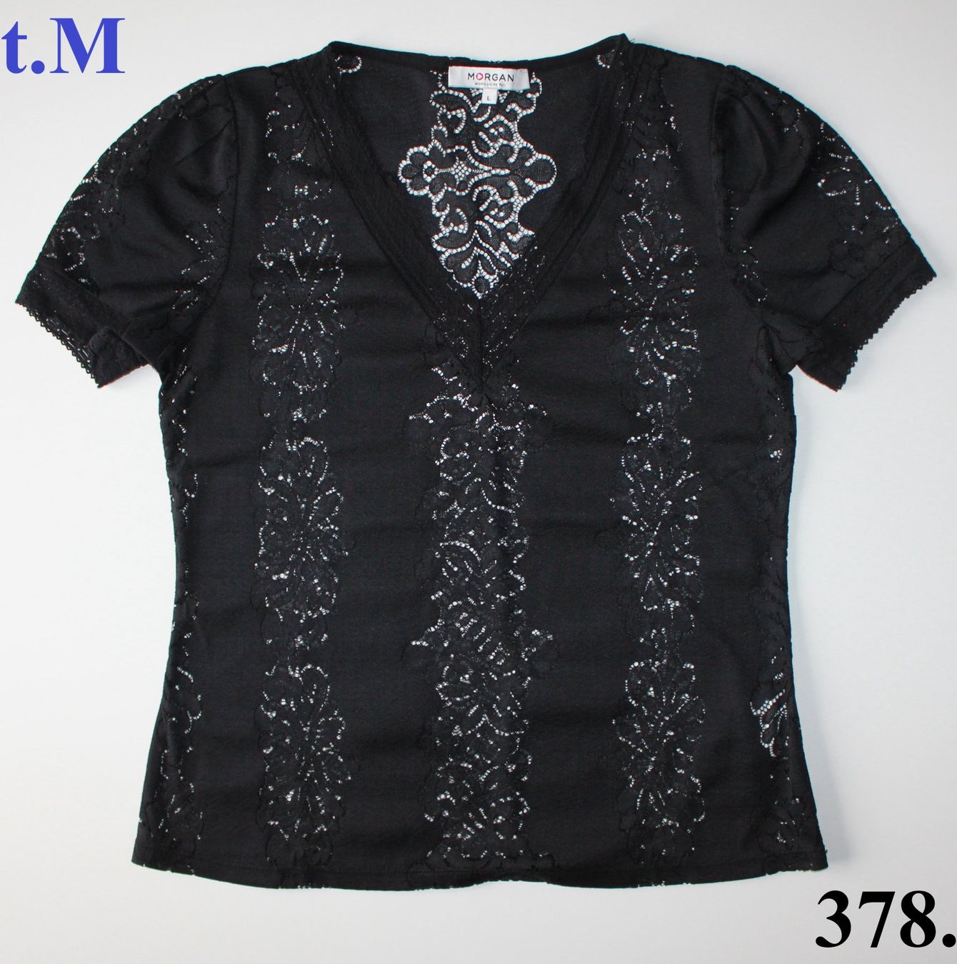 Morgan T-shirt: T-shirt Morgan noir t.L – Usato da Peseux venduto da Gilloss