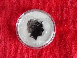 Australien Lunar II 2017 - Jahr des Hahns - 1 Unze Silber