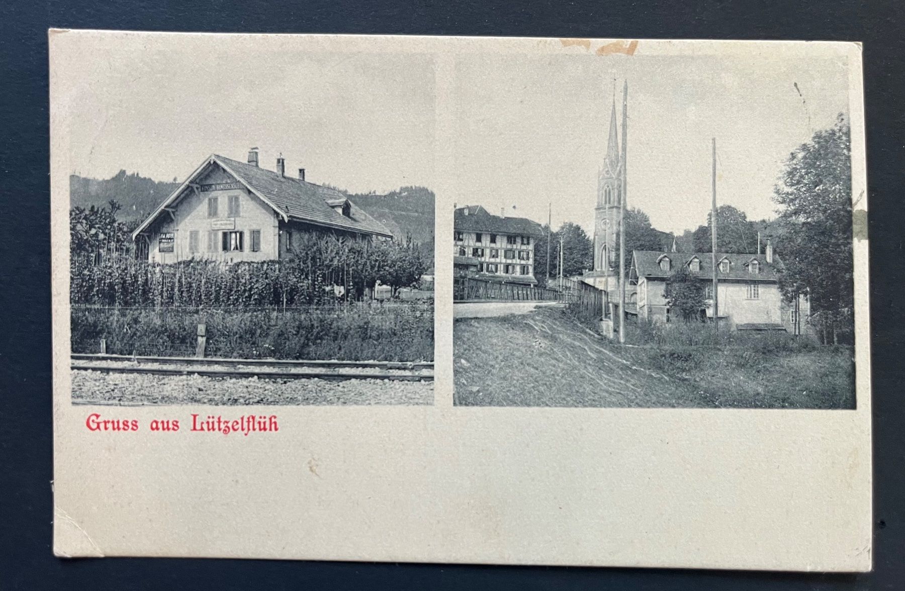 Cartes postales: Gruss aus Lützelflüh, 2 Ansicht Ort, Ländliche Häuser – D'occasion à Ostermundigen par DaxKarten-75