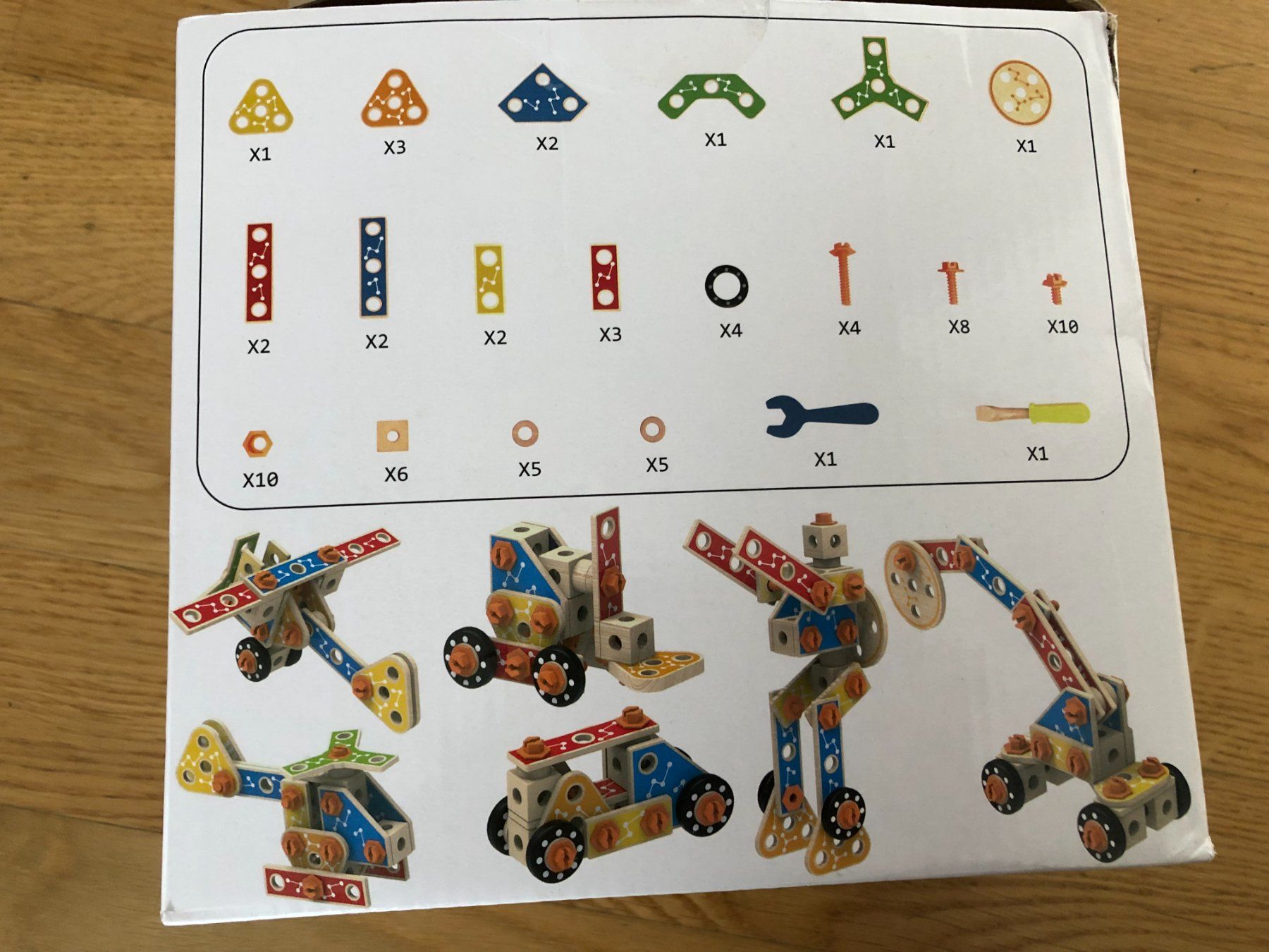 Kit di costruzioni: Builder Set aus Holz – Usato da Buchs SG venduto da sunset55 2