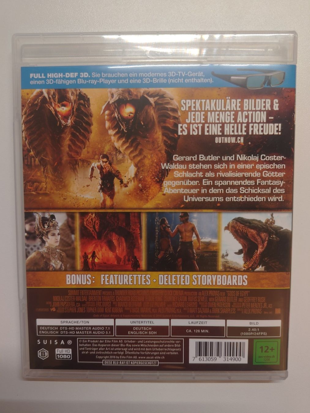 Tutti i DVDs: Gods of Egypt – Usato da Liestal venduto da Kratzilla 2