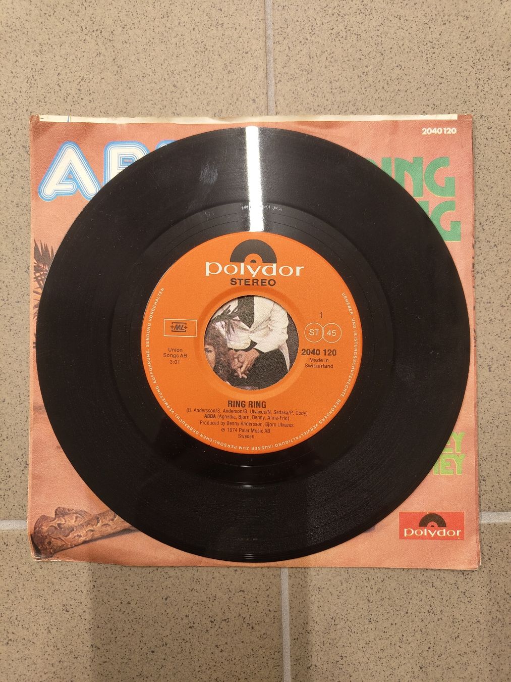 Dischi in vinile: ABBA - Ring Ring 7" Vinyl 1973 – Usato da Basel venduto da mariablanka 1