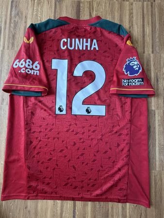Original Cunha Wolves 2023/24 Trikot XL