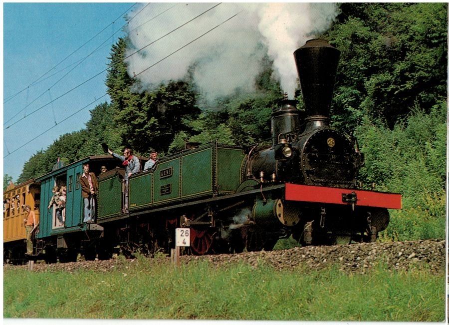 Cartoline postali: Dampf-Lok GENF Ec 2/5 Nr. 28 – Usato da Frauenfeld venduto da POML